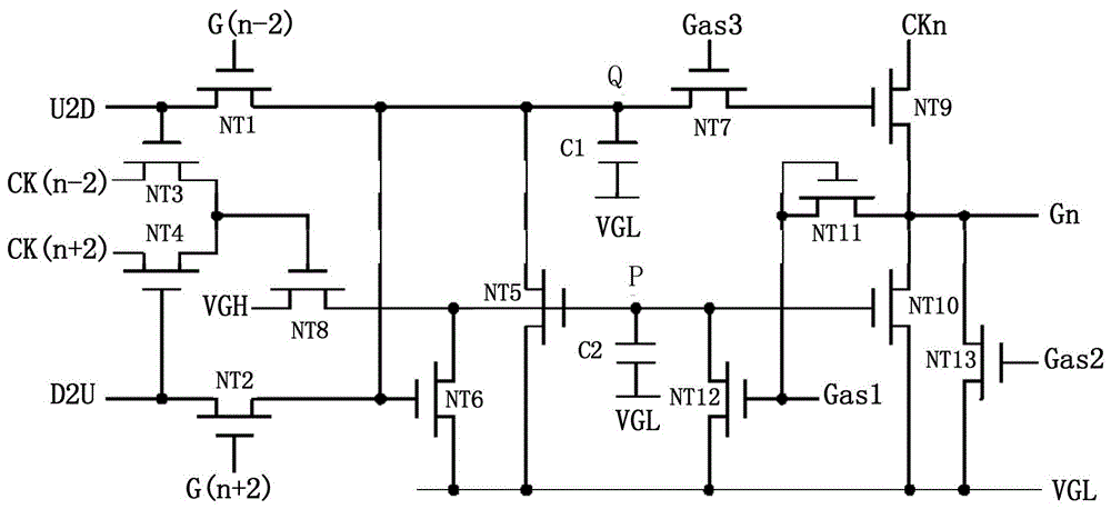 GOA电路及显示面板的制作方法