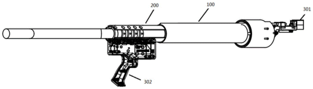 手持感应焊枪延长装置的制作方法