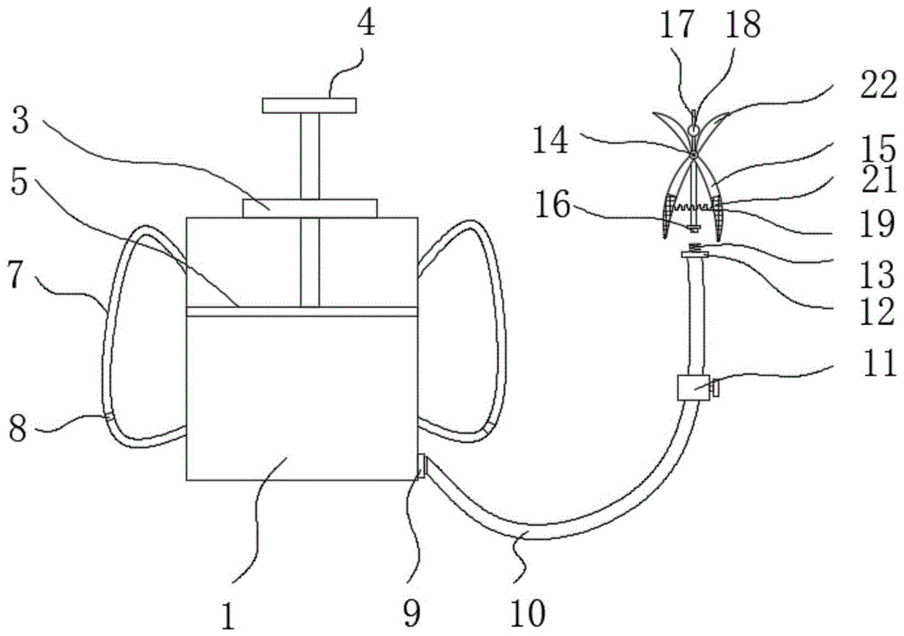 一种畜牧兽医用灌药器的制作方法