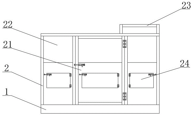 羊术后饲养笼具的制作方法