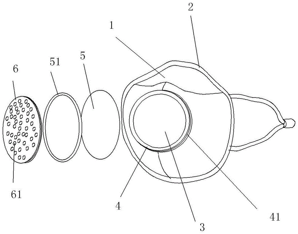 一种能更换滤布的口罩的制作方法