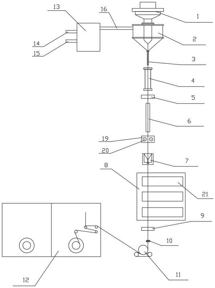 一种光纤高速拉丝系统的制作方法