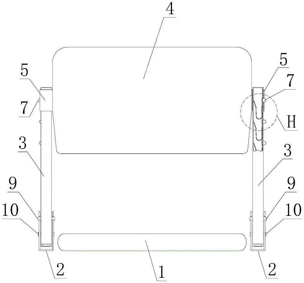 活动看台座椅的制作方法