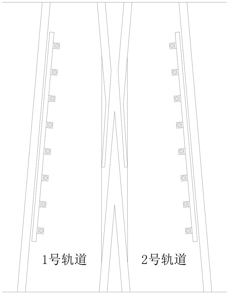 一种无震动冲击感的铁路高速道岔的制作方法