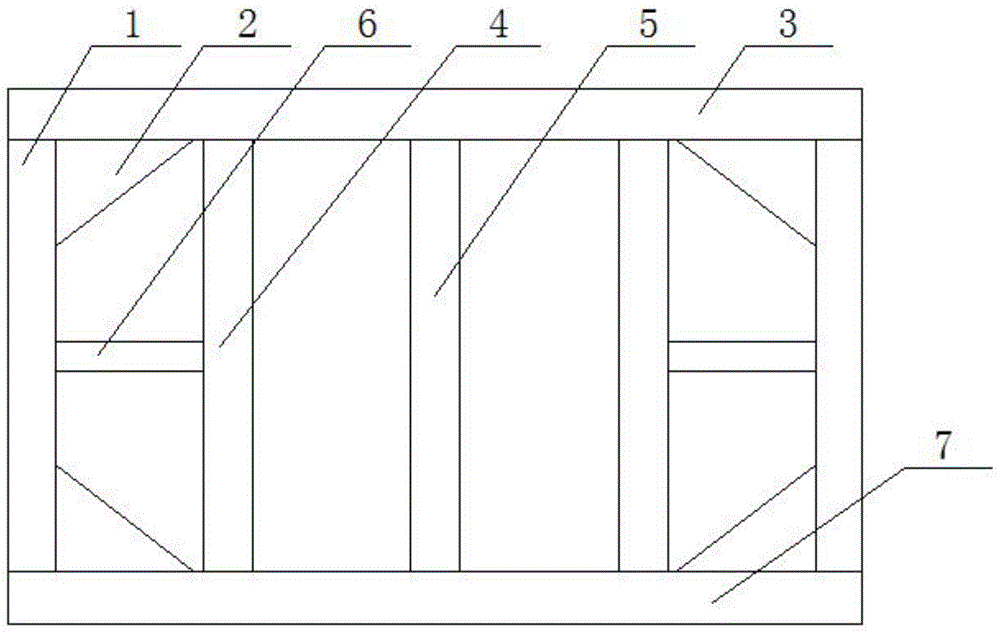 一种钢琴背架边框的制作方法