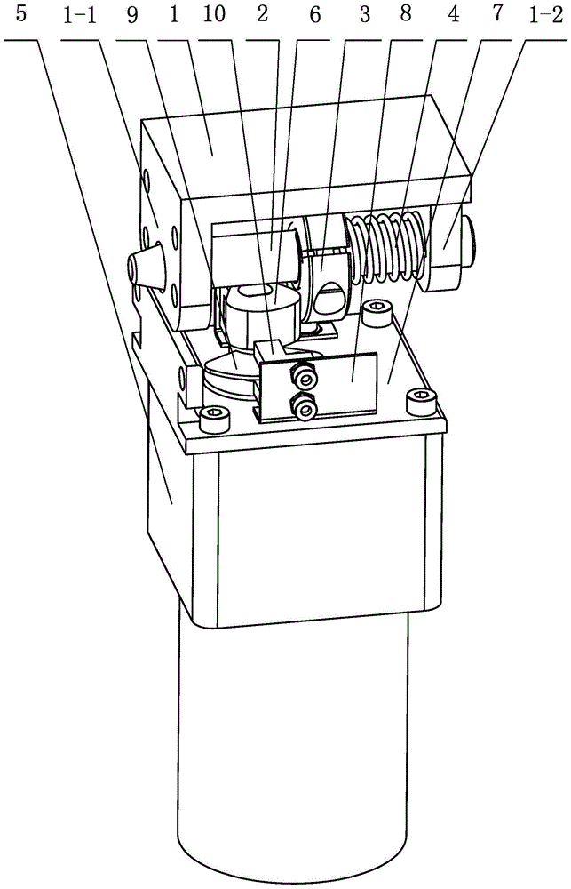 自动插销固定定位机构的制作方法