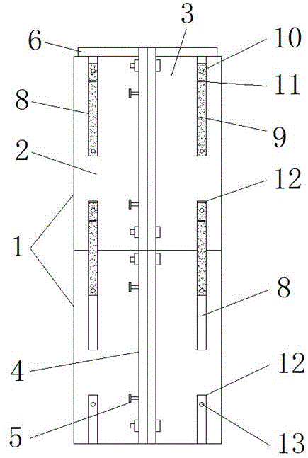 一种可防损坏的顶开式混凝土管状构件成型模具的制作方法