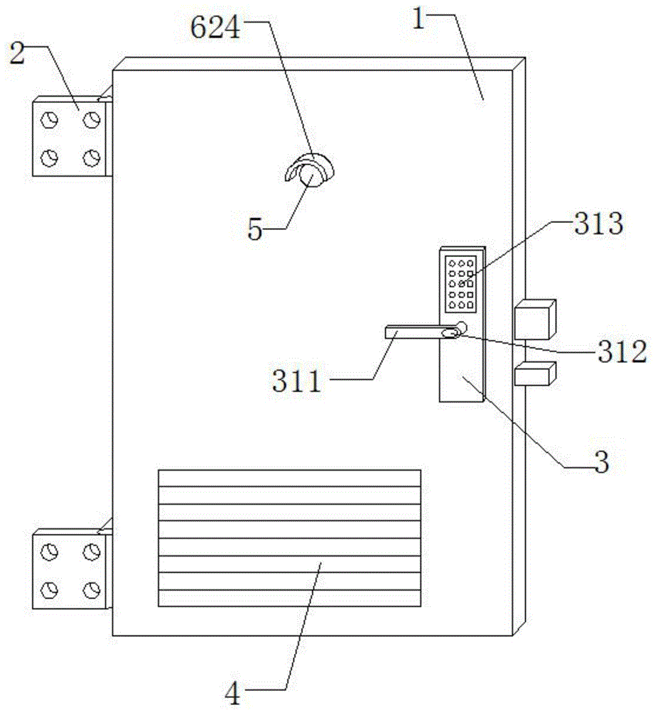 一种智能安防门的制作方法