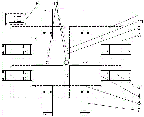 一种手机屏幕背板胶铁定位治具的制作方法