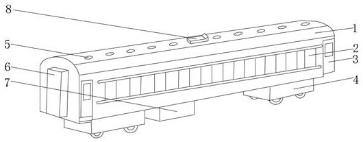 一种新型轨道交通列车车厢的制作方法