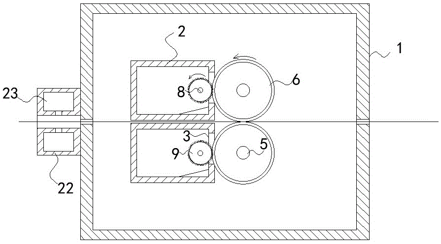 一种无纺布生产用刷毛机的制作方法