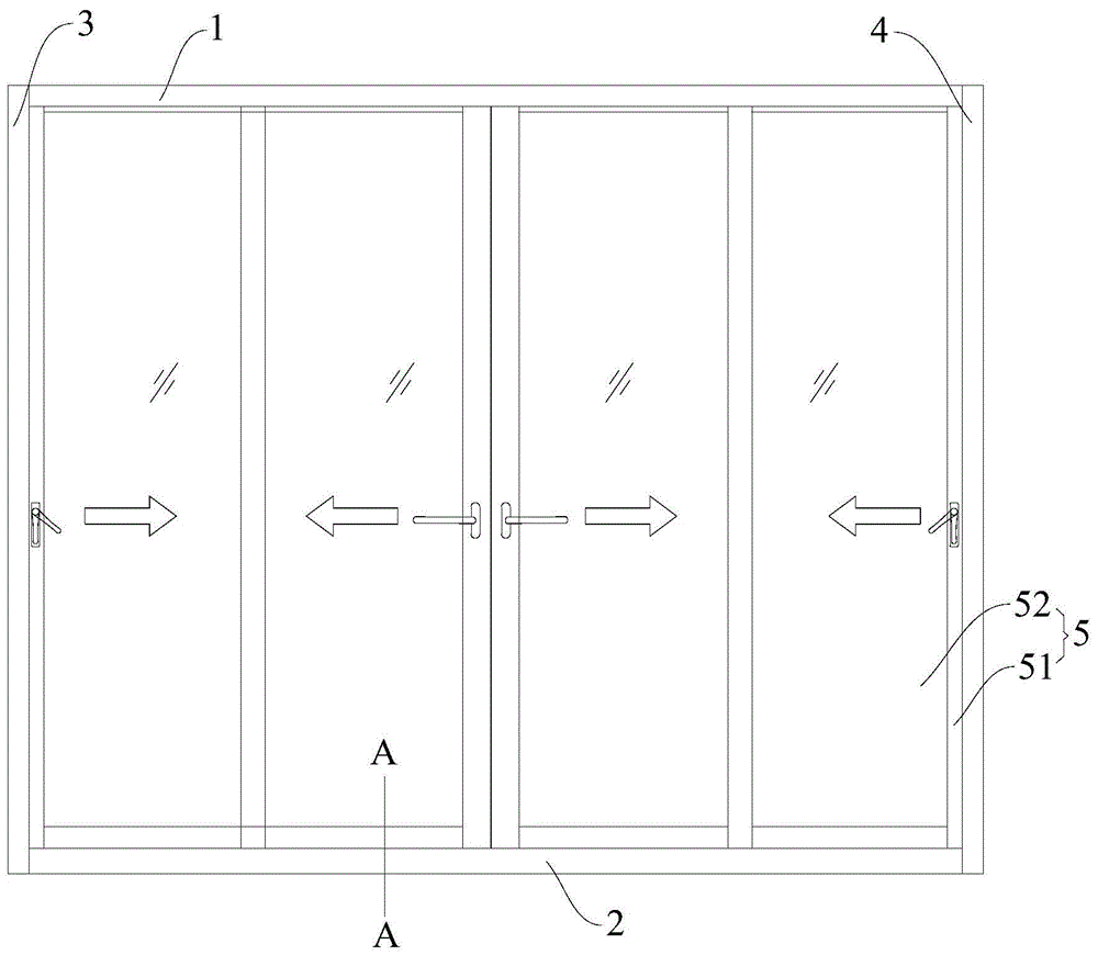 推拉门的制作方法