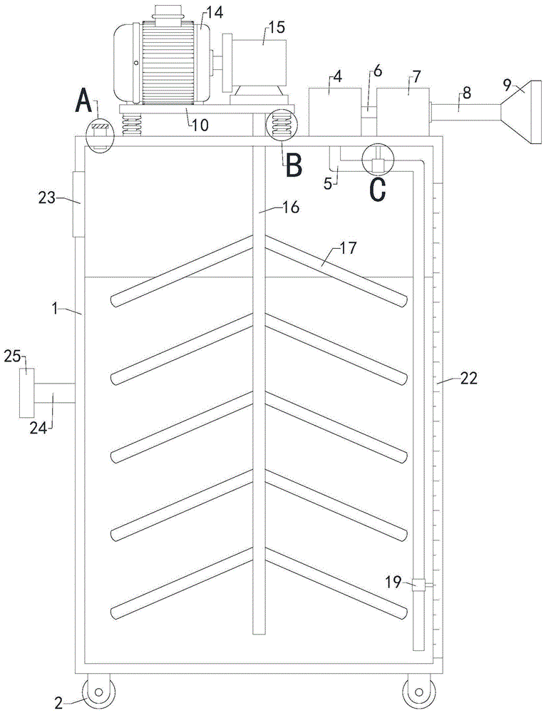 一种房屋建筑施工用环保型现场防扬尘辅助设备的制作方法