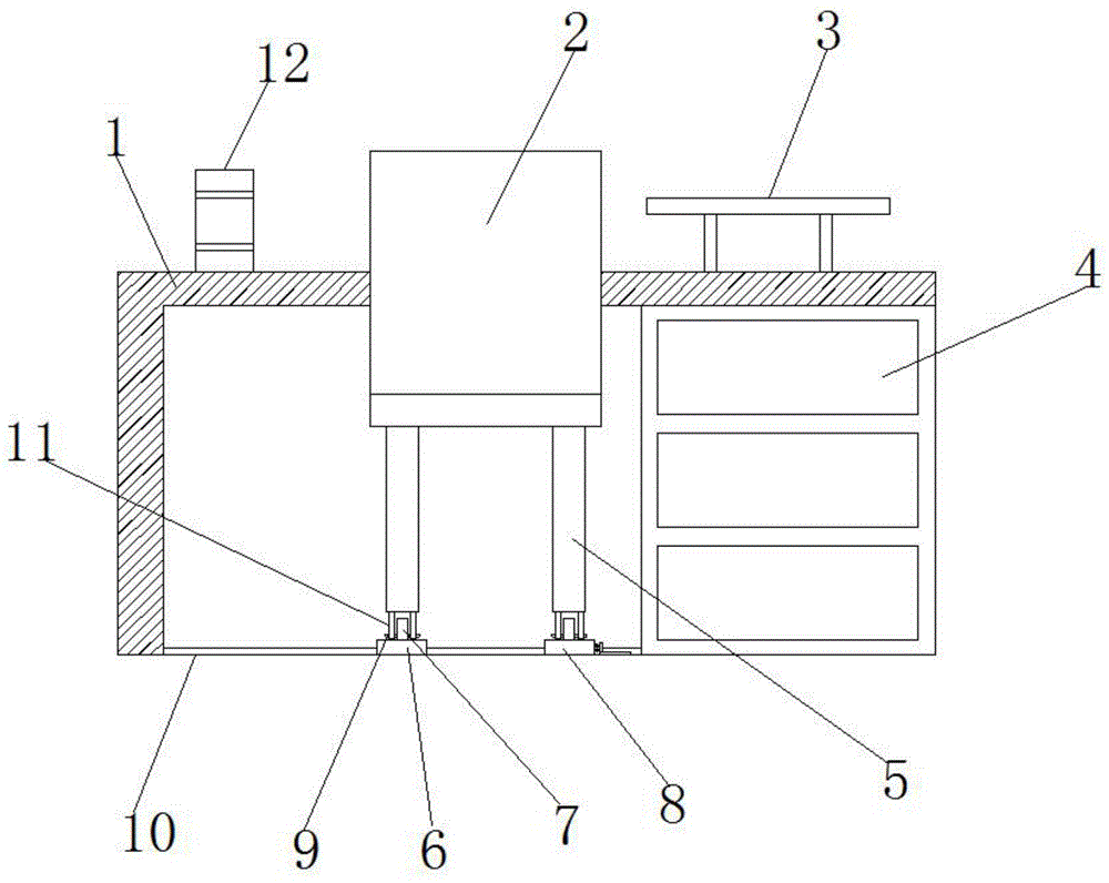 一种基于智能家具的书桌的制作方法