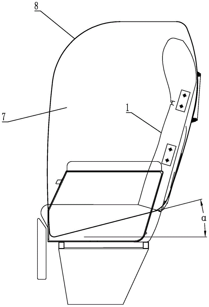 一种客车座椅的防护罩和一种带防护罩的客车座椅的制作方法