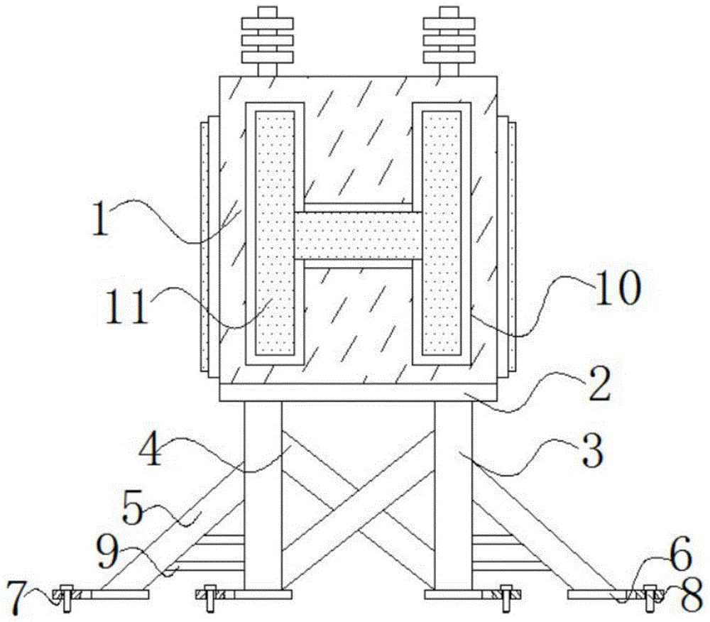 一种格构式抗震电力电容器的制作方法