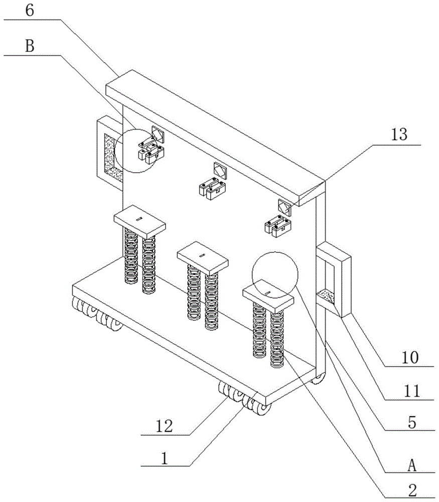 一种城建施工用园林剪悬挂架的制作方法