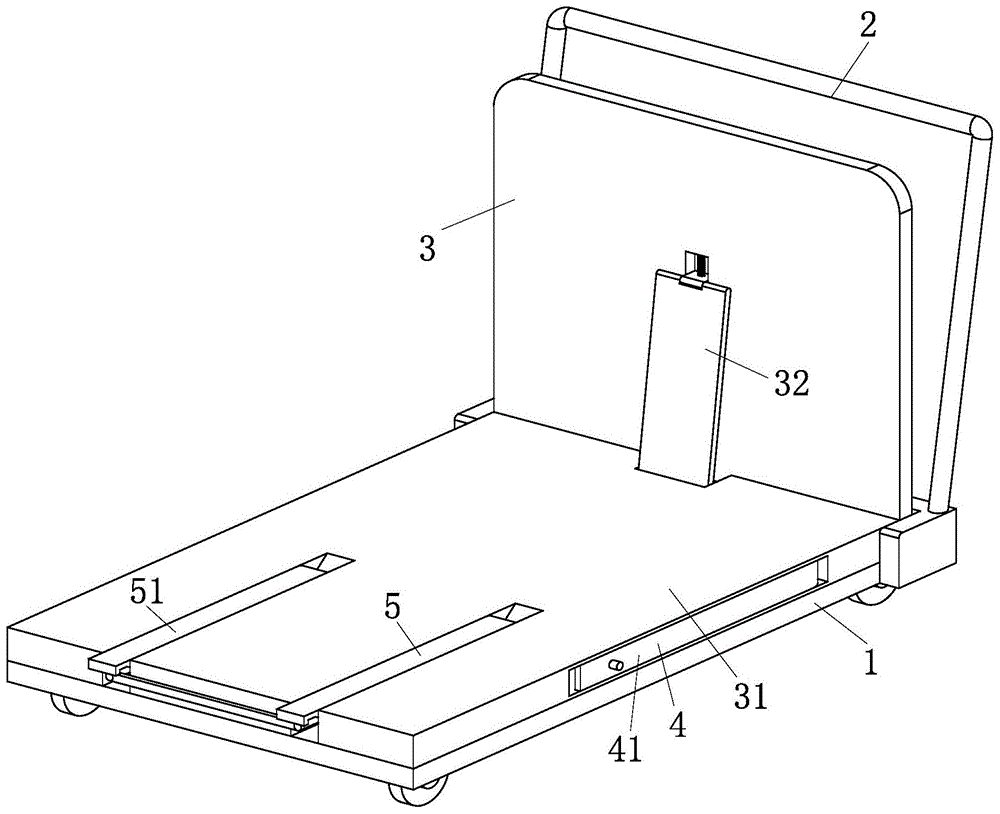 一种建筑工地用钢管运输架的制作方法