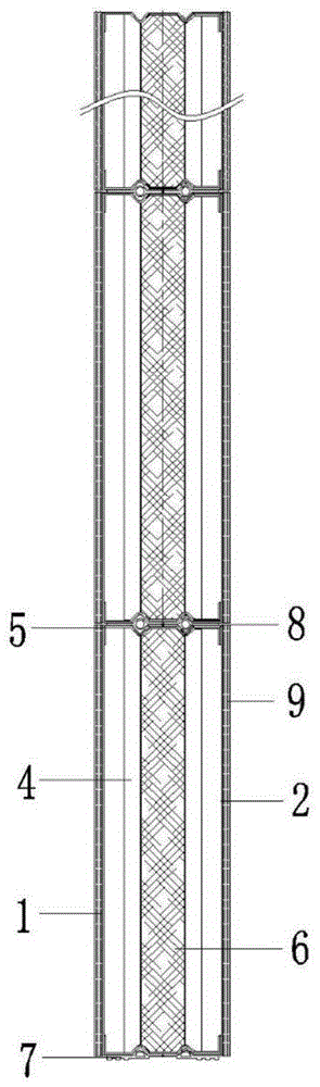 折板扣合式铁路金属声屏障单元板的制作方法
