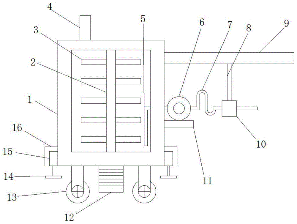 一种用于建筑基柱的浇筑装置的制作方法