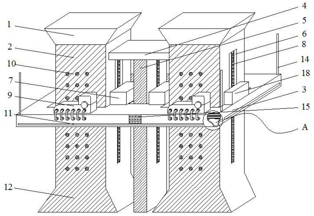 一种桥梁建设用防下陷桥墩的制作方法