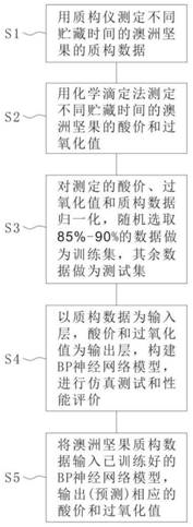 基于质构数据预测澳洲坚果酸价和过氧化值的方法与流程