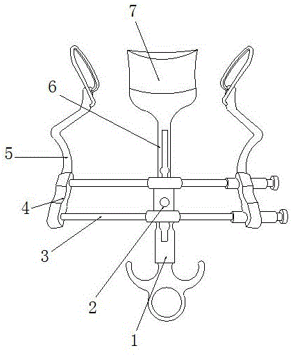 一种新型神经外科拉钩固定器的制作方法