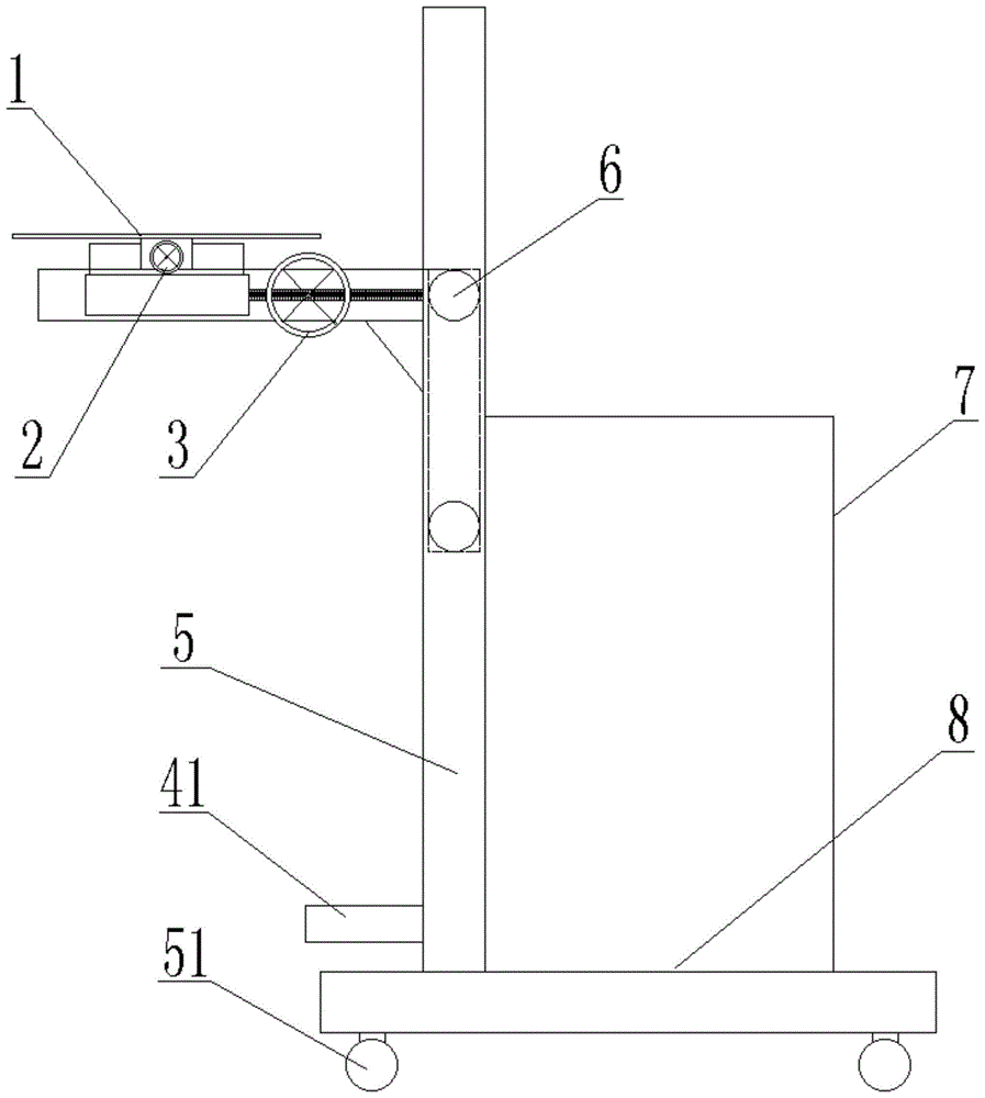 模具支架手推车的制作方法