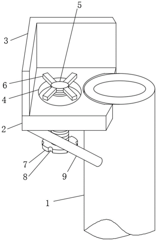 一种防倾斜的建筑脚手架连接器的制作方法