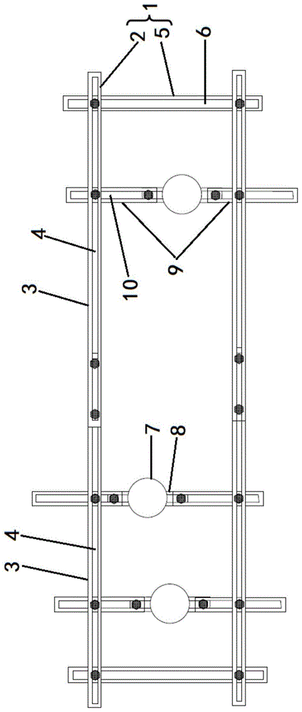 管道洞预留模具的制作方法