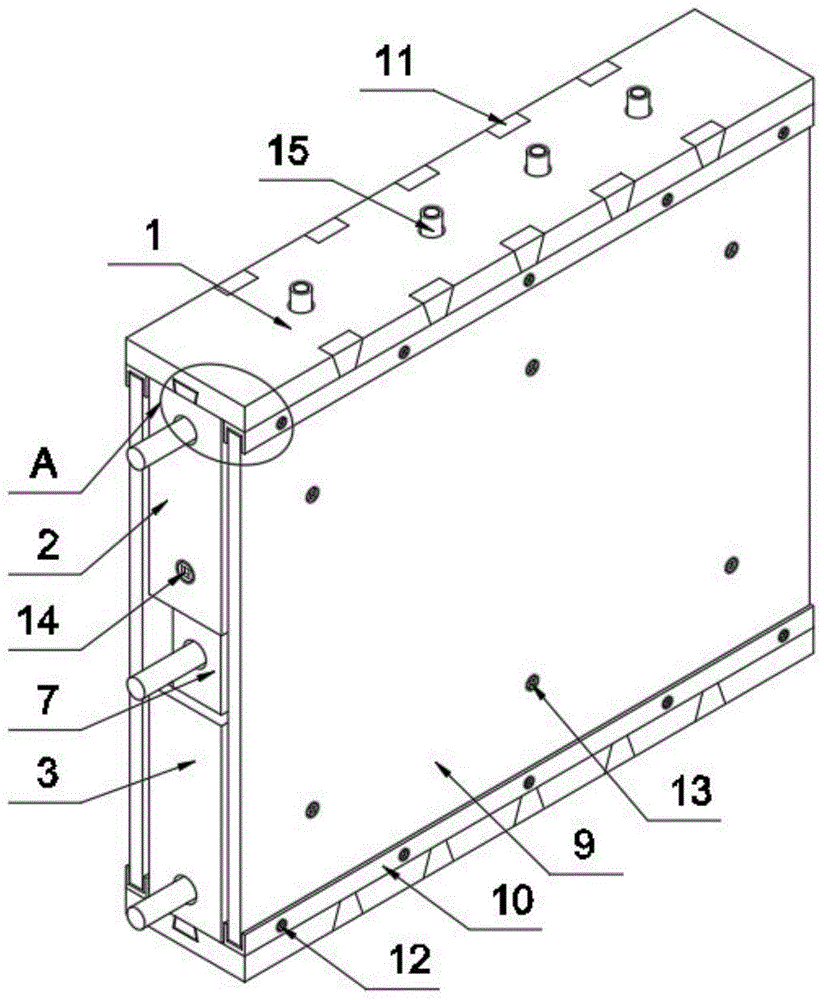 一种建筑内部隔墙结构的制作方法