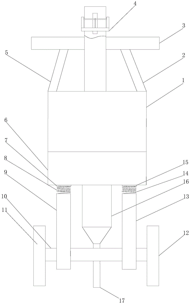 一种道路桥梁标线画线车的制作方法