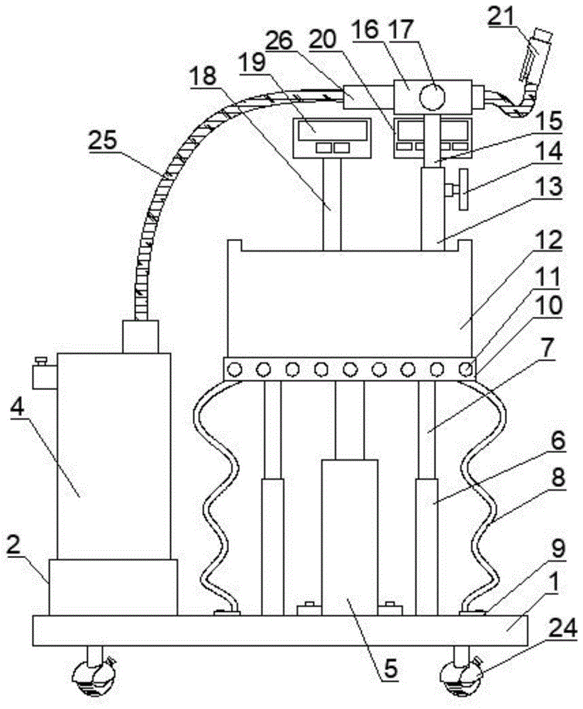 一种建筑外墙施工用喷涂装置的制作方法