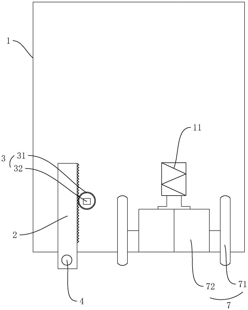 一种智能内嵌式关门锁安防系统的制作方法