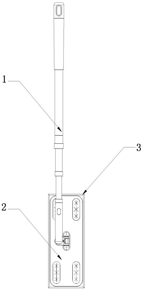 一种高效清洁伸缩杆拖把的制作方法