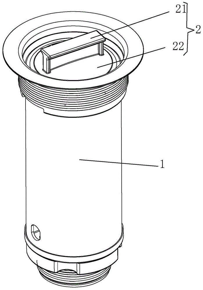 一种碎渣下水器安全启动机构的制作方法