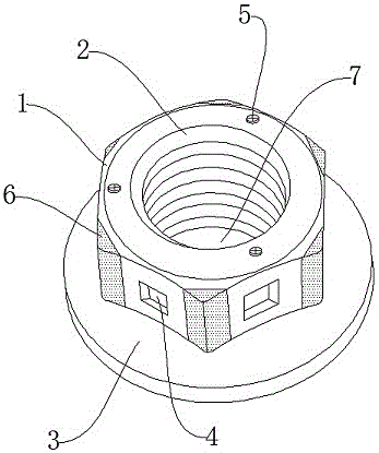 一种建筑用的六角螺母的制作方法