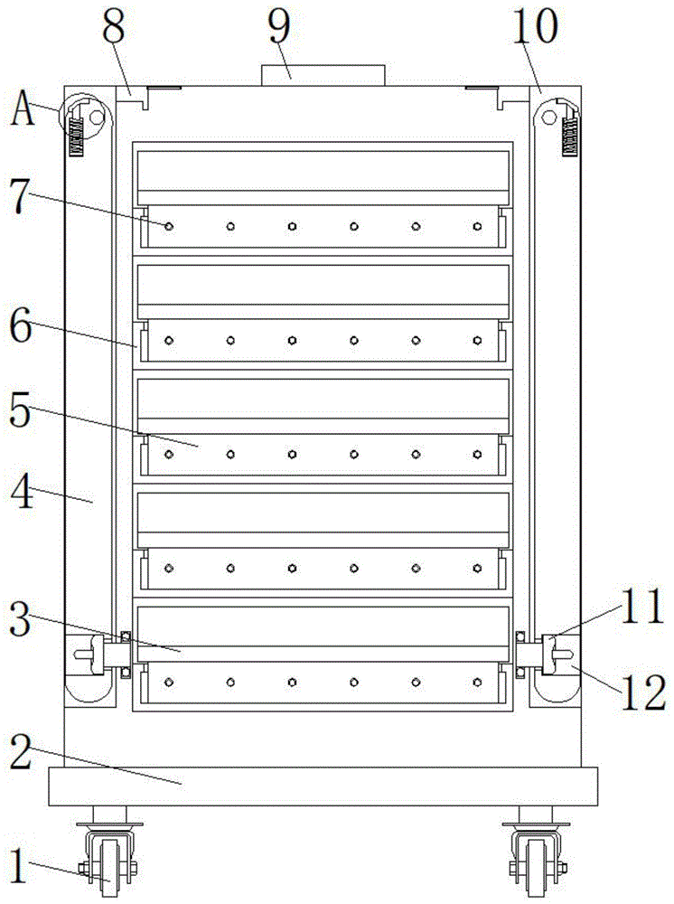 一种土建工程管理图纸保存装置的制作方法