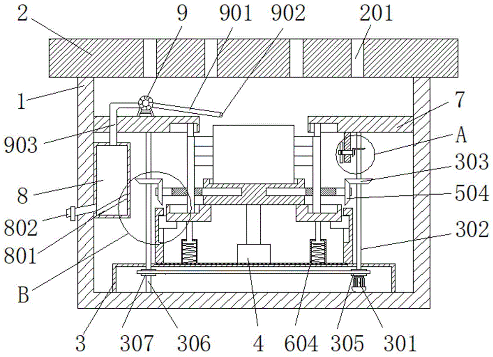 一种新能源电池用储藏运输箱的制作方法