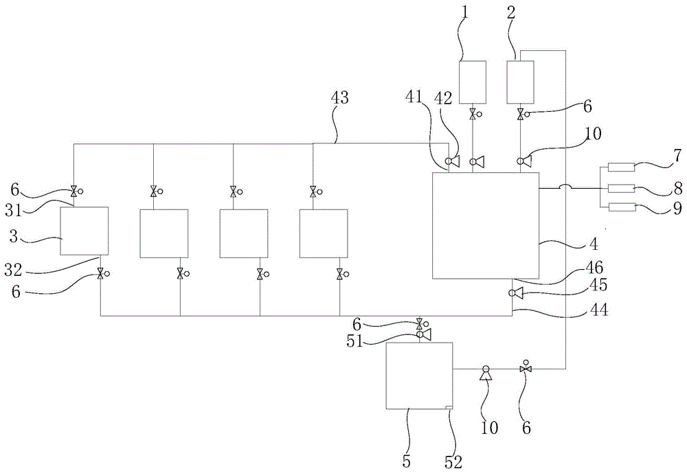 靛蓝染液整体循环系统的制作方法