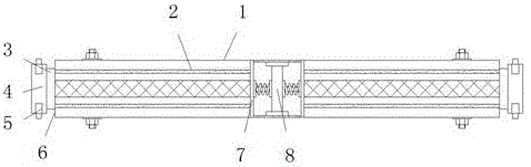 一种绿色建筑用便于搭建的C字型钢构件的制作方法