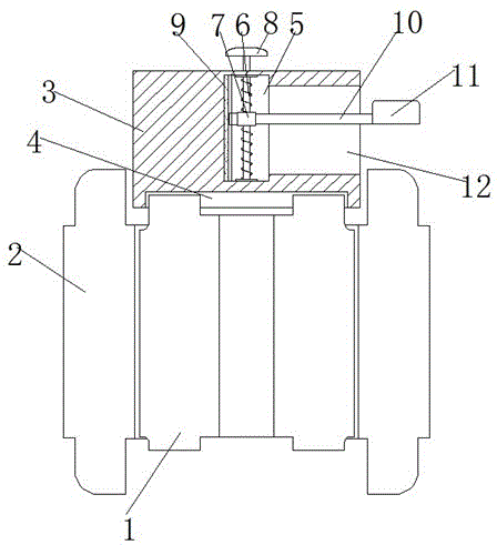 一种压缩机电机定子与转子高度差检测装置的制作方法