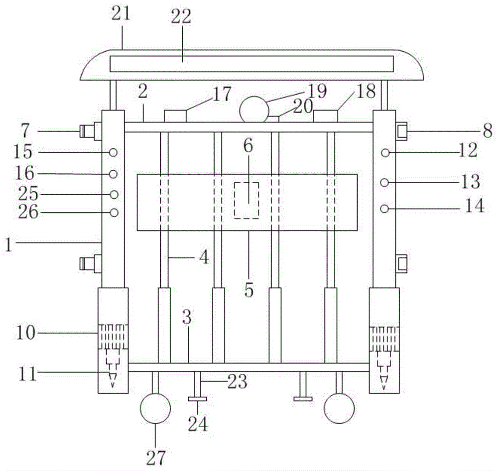 一种土建施工用安全防护栏的制作方法