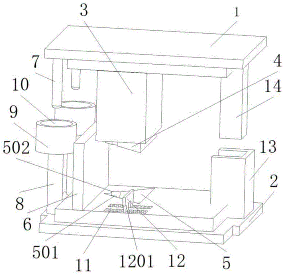 一种纸护角成型模具的制作方法