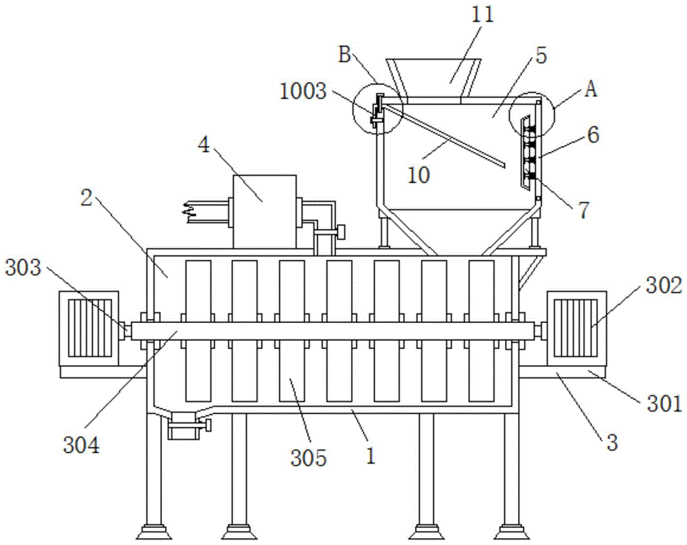 一种建筑工程用建筑水泥搅拌与分配设备的制作方法