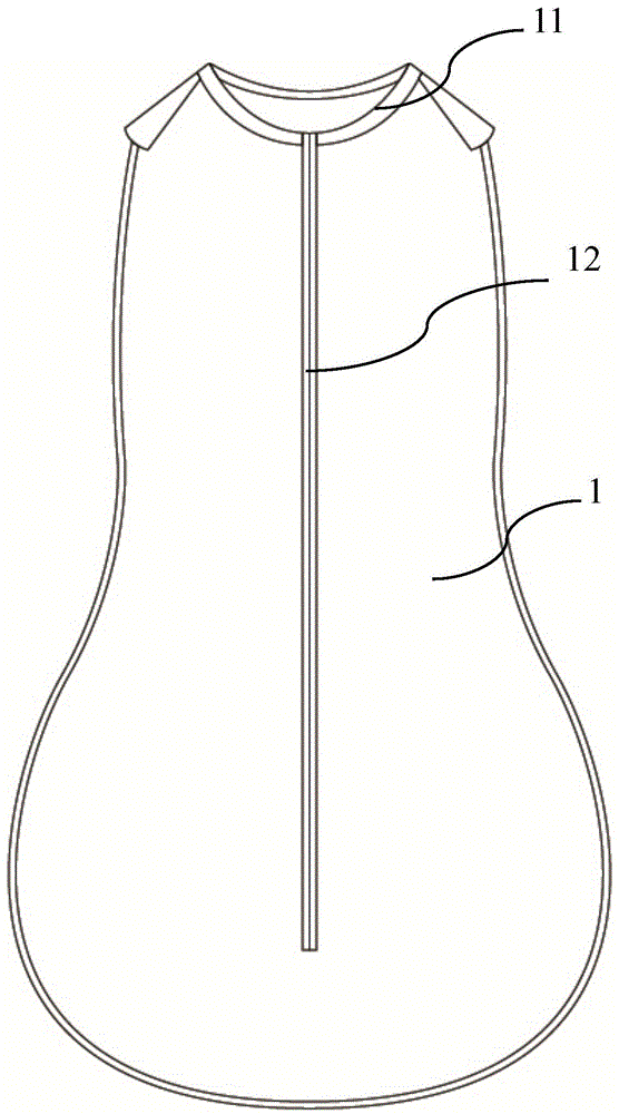 一种儿童睡袋的制作方法