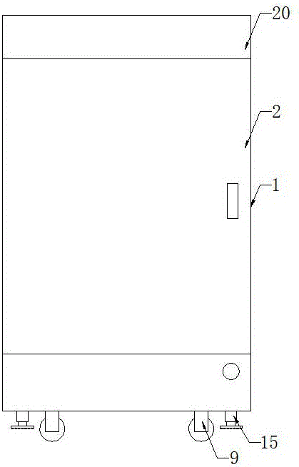 一种户外箱体式移动公厕的制作方法