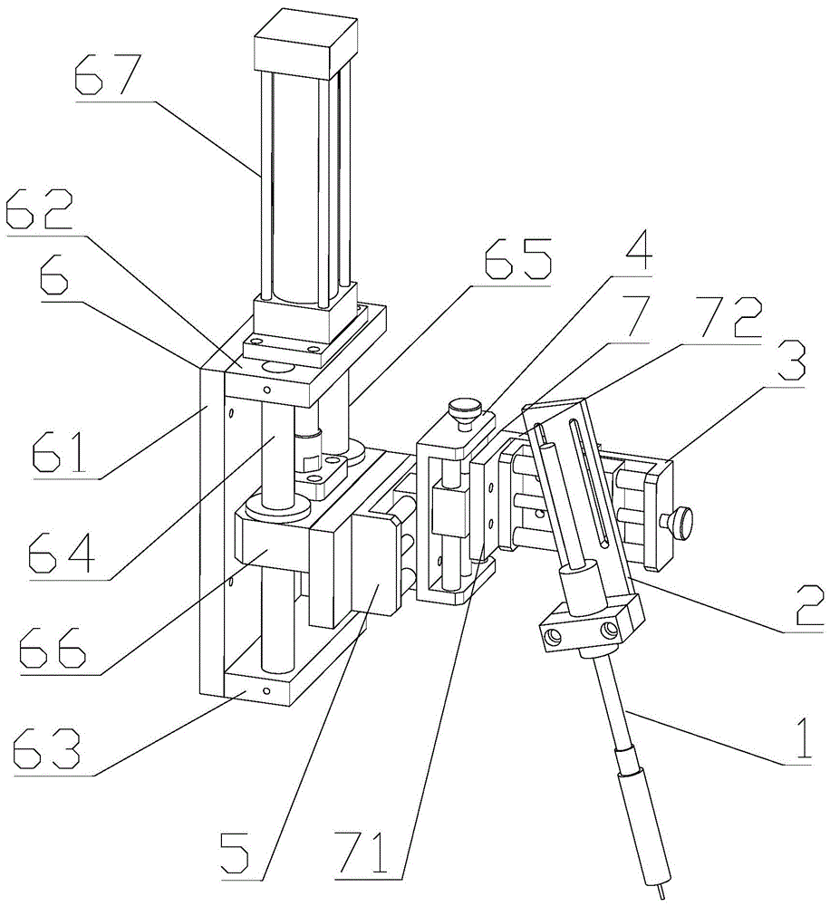 可调式焊枪固定结构的制作方法