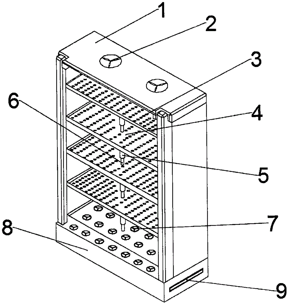 一种家具智能鞋架装置的制作方法