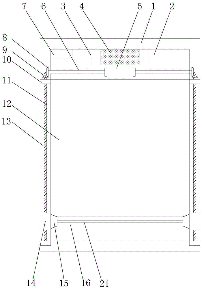 一种具有温度显示功能的幕墙窗的制作方法